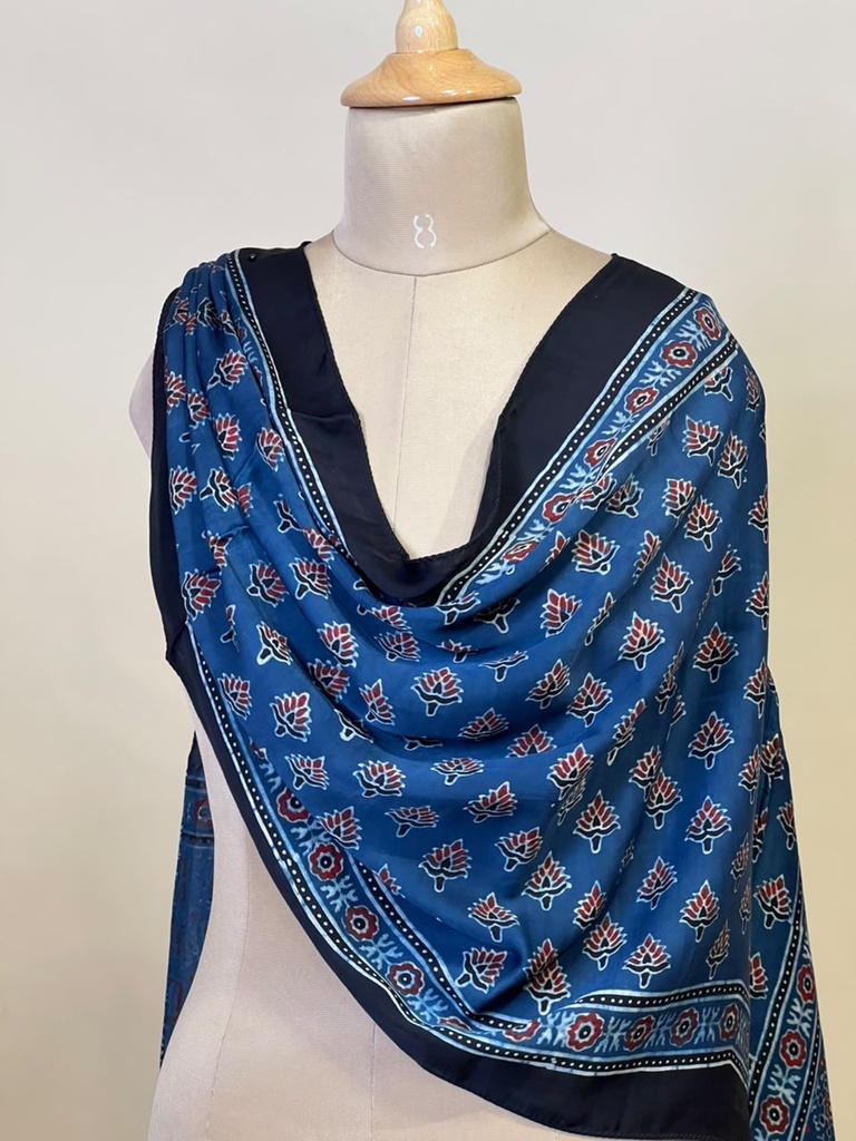 Ajrakh Modal Stoles 5071