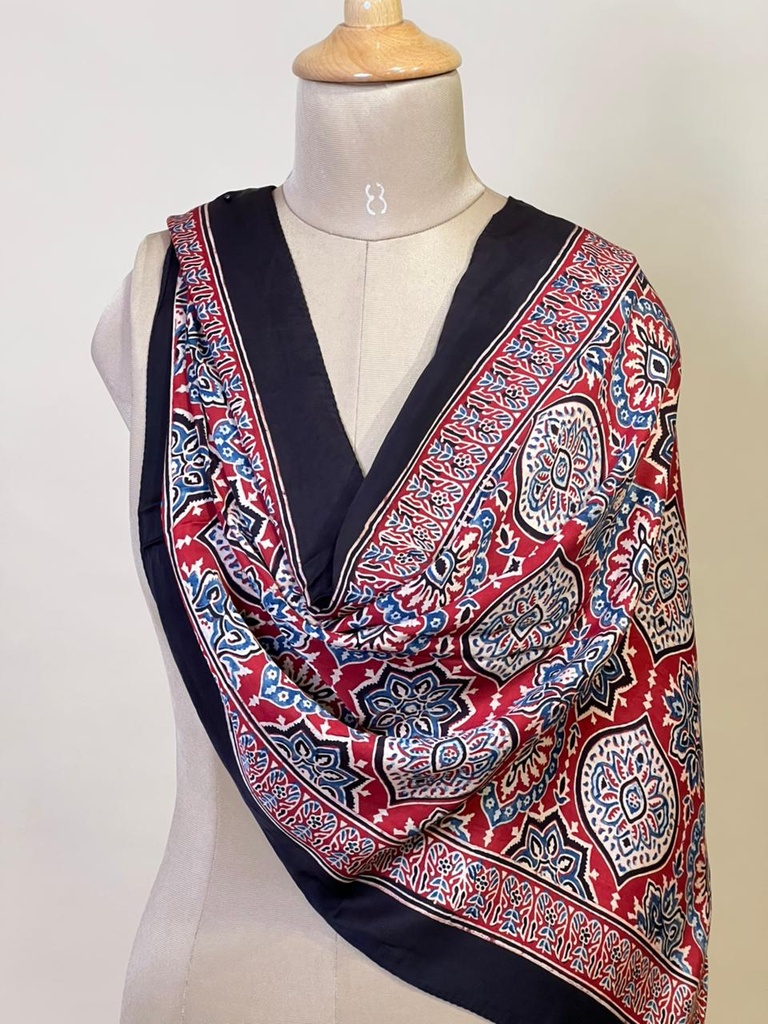 Ajrakh Modal Stoles 5071