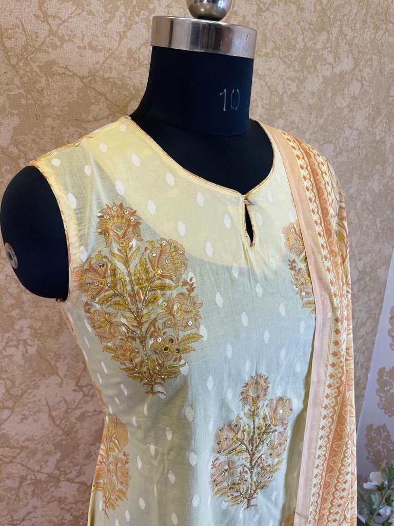 Cotton kurti set 5017