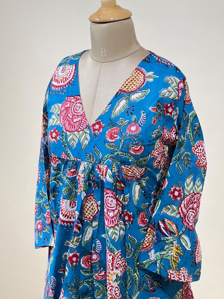 Premium Aline Cotton Kurti 5028