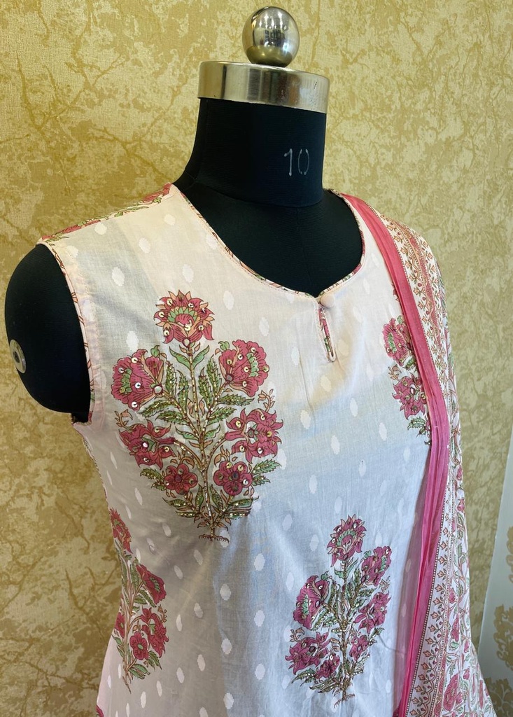 Cotton Kurti set 5017