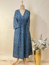 Ajrakh Cotton Aline Kurti 5028