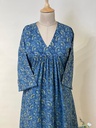 Ajrakh Cotton Aline Kurti 5028