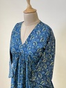 Ajrakh Cotton Aline Kurti 5028