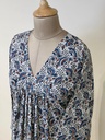Ajrakh Cotton Aline Kurti 5028