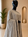 Ajrakh Modal Silk Sarees 4243 S8