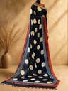 Ajrakh Modal Silk Sarees 4243 S21