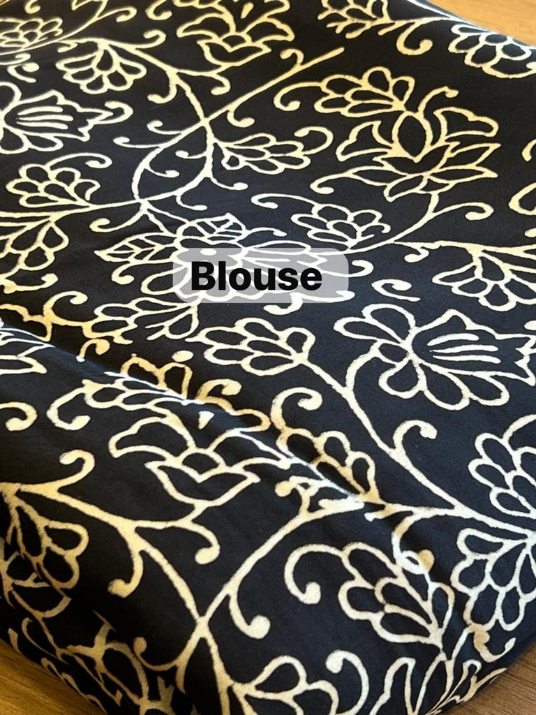 Ajrakh Modal Silk Sarees 4243 S21