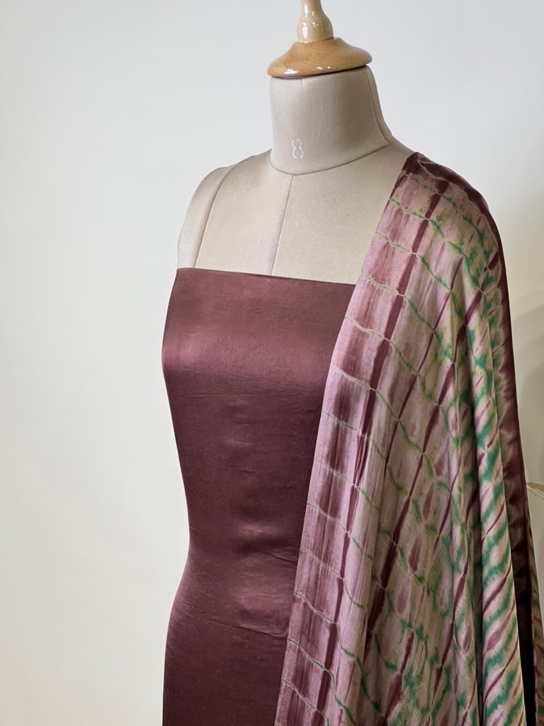 Ajrakh Modal Shibori Suit 5012