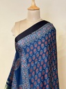 Ajrakh Modal Dupatta 5072 BLUE 3