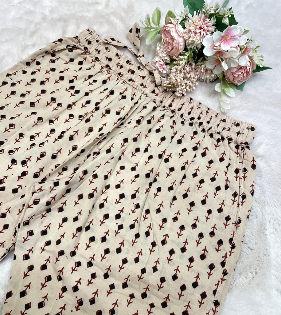 Ajrakh Cotton Pants 5032