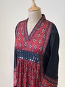 Ajrakh Modal Silk Aline Kurti 5053 RED 1