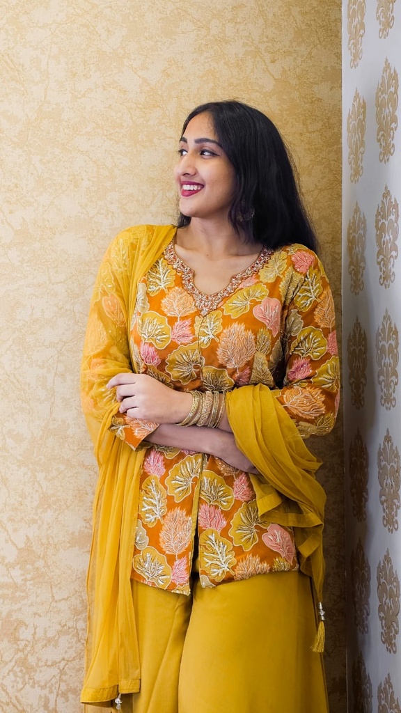 Deisgner Muslin Coord Set5037 