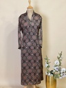 Ajrakh Modal Silk Aline Kurti 5053