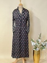 Ajrakh Modal Silk Aline Kurti 5053