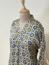 Ajrakh Modal Silk Aline Kurti 5053