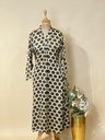 Ajrakh Modal Silk Aline Kurti 5053