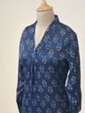 Ajrakh Modal Silk Aline Kurti 5053