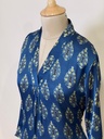 Ajrakh Modal Silk Aline Kurti 5053