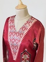 Ajrakh Mashru Silk Kurti 5053