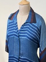 Ajrakh Modal Kaftan Style Dress 4803 BLUE 2