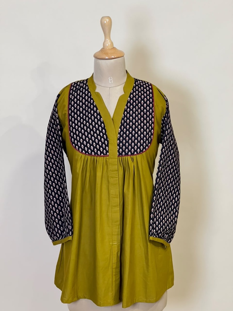 Premium Cotton Short Top 5058 GREEN