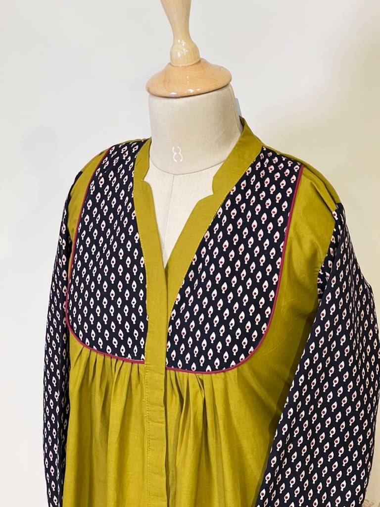 Premium Cotton Short Top 5058 GREEN