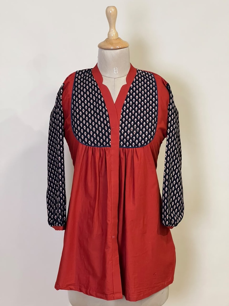 Premium Cotton Short Top 5058 RED