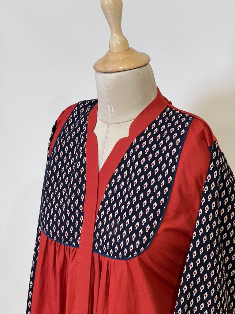 Premium Cotton Short Top 5058 RED