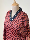 Ajrakh Modal Kaftans 4803 RUST ORANGE