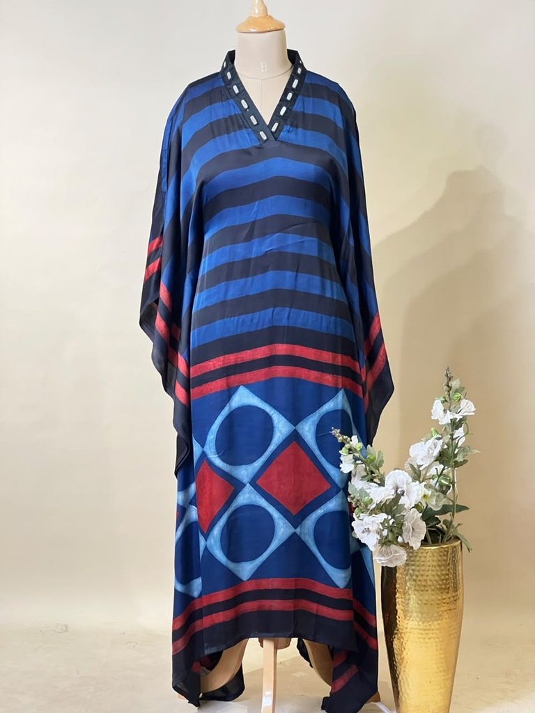 Ajrakh Modal Kaftans 4803 BLACK 6
