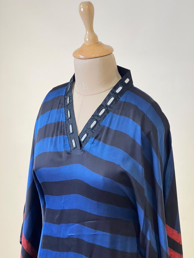 Ajrakh Modal Kaftans 4803 BLACK 6