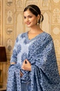 Premium Cotton Kurti Set 5043
