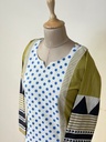 Ajrakh Cotton Kurti 5029 IVORY