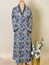 Ajrakh Rayon Kurti 5029 IVORY