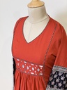 Premium Cotton Kurti 5029 orange
