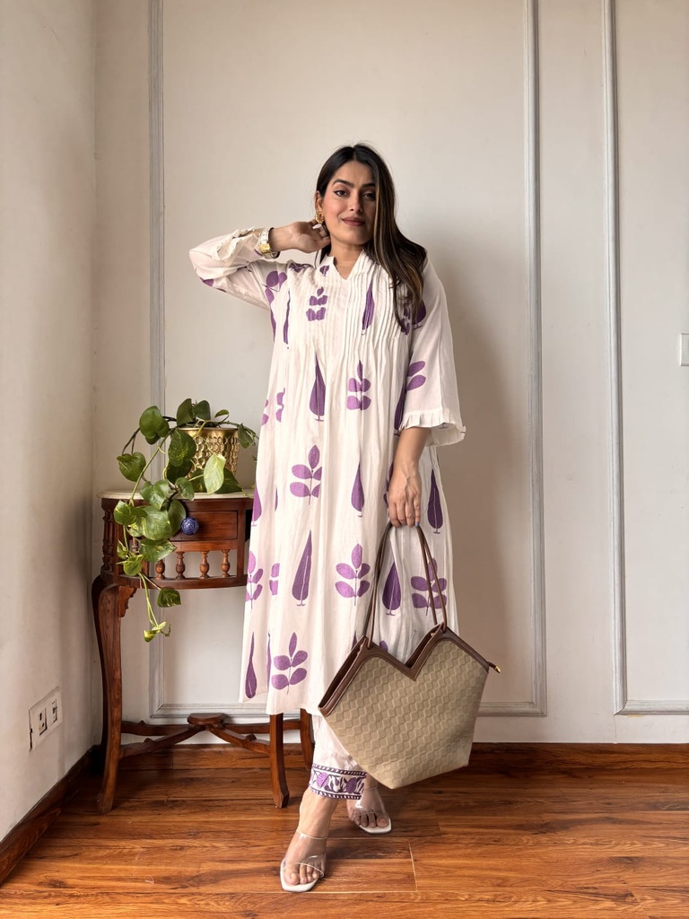 Premium Cotton Coord Set 4610