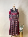 Ajrakh Cotton Kurti 5029 BROWN
