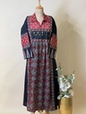Ajrakh Cotton Kurti 5029