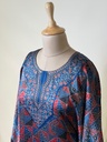 Premium Ajrakh Silk Kaftans 4801