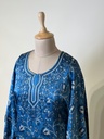 Premium Ajrakh Silk Kaftans 4801 BLUE 2