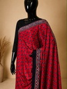 Handwork Ajrakh Modal Silk Sarees 5036 S1