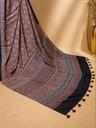 Handwork Ajrakh Modal Silk Sarees 5036 S3