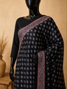 Handwork Ajrakh Modal Silk Sarees 5036 S4