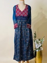 Ajrakh Cotton Aline Kurti 5029