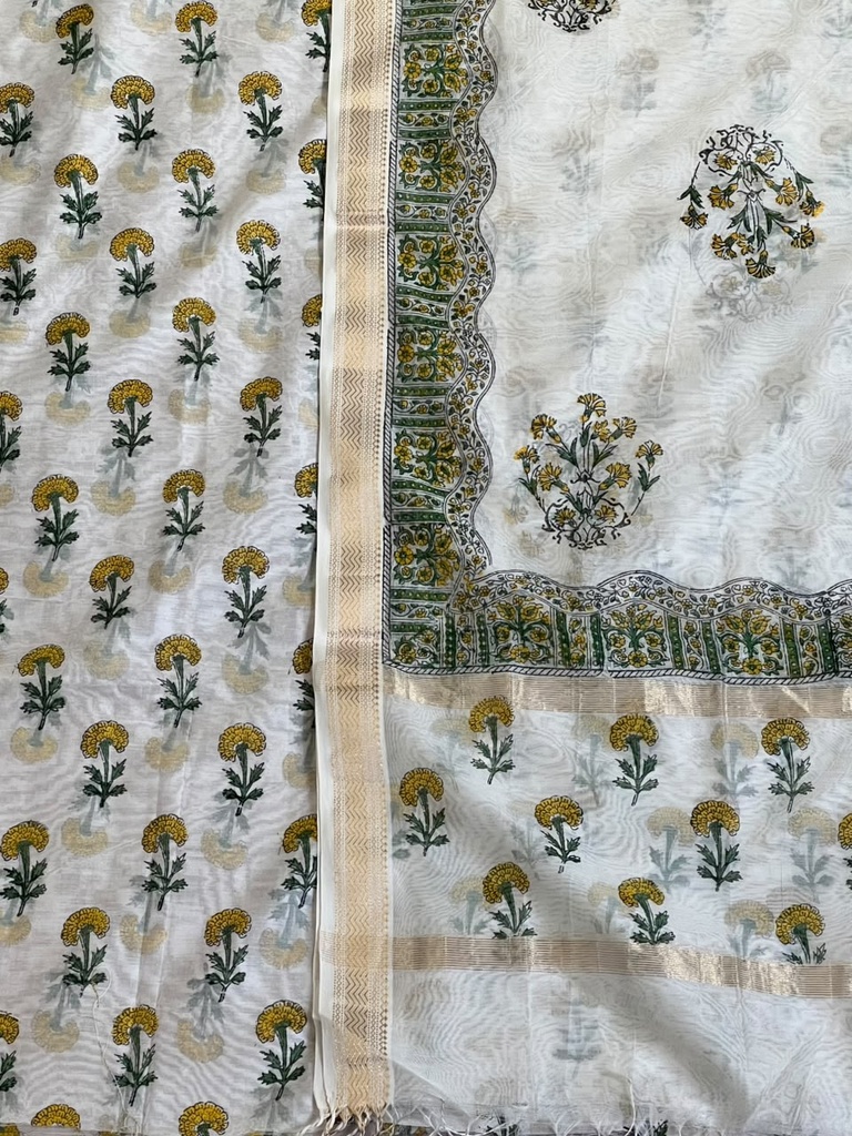 Handloom Maheshwari Silk Suits 5025