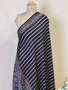 Ajrakh Chanderi Silk Dupatta 5017 