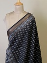 Ajrakh Chanderi Silk Dupatta 5017 