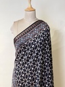Ajrakh Chanderi Silk Dupatta 5017 
