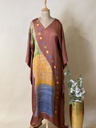 Shibori Modal Kaftans 4803 BROWN